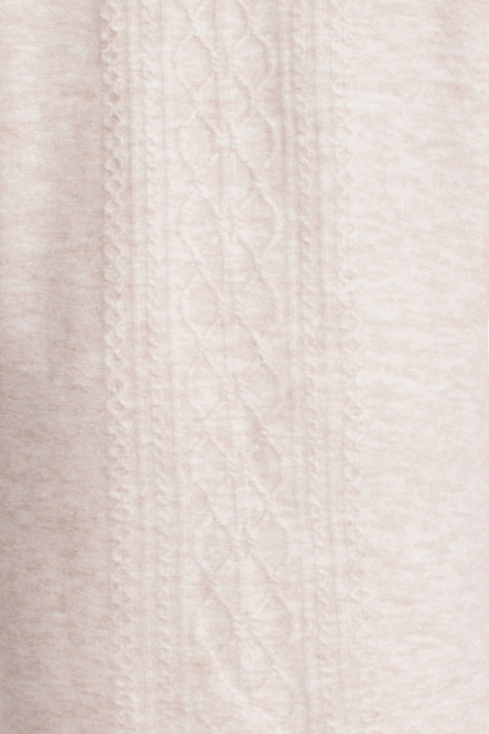 24630 e Oversized Open Cardigan Met Vlechtstructuur | Sand