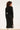 24631 e Gebreide Midi Jurk Met Kabelstructuur | Black