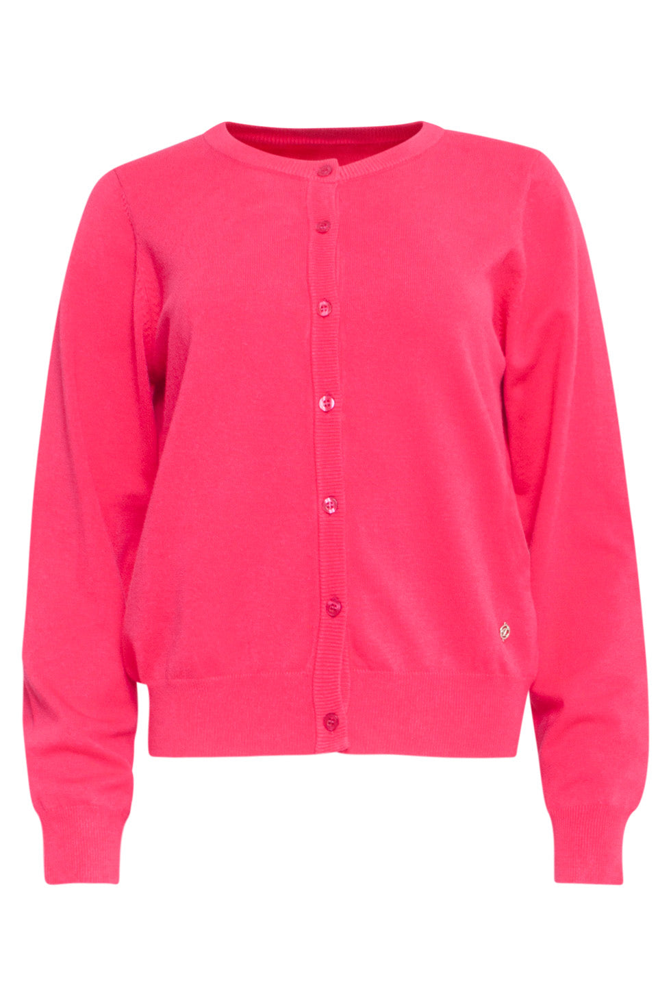 24633 Fuchsia Gebreid Vest | Fuchsia
