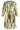 24639 Kort Jurk Met Abstracte Print | Green - Muticolour