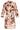 24642 Jurk Met Abstracte E Print | Sand - Brown