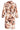 24642 Jurk Met Abstracte E Print | Sand - Brown