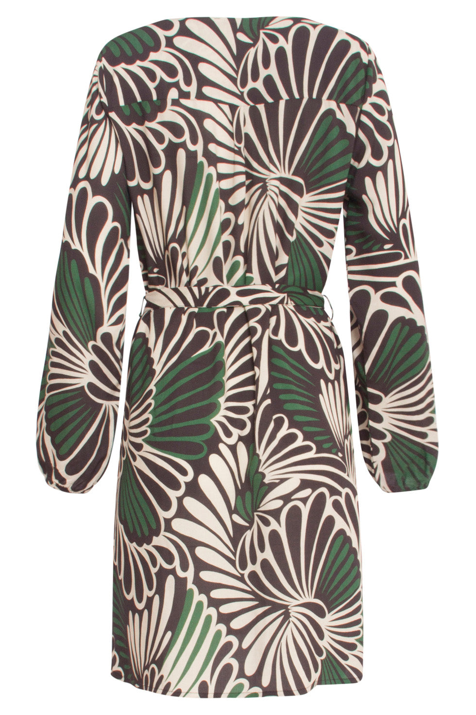 24648 E Grafische Print Jurk | Black - Muticolour