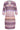 24654 Jurk Met Paarse Multicolour Zigzagprint | Purple - Muticolour