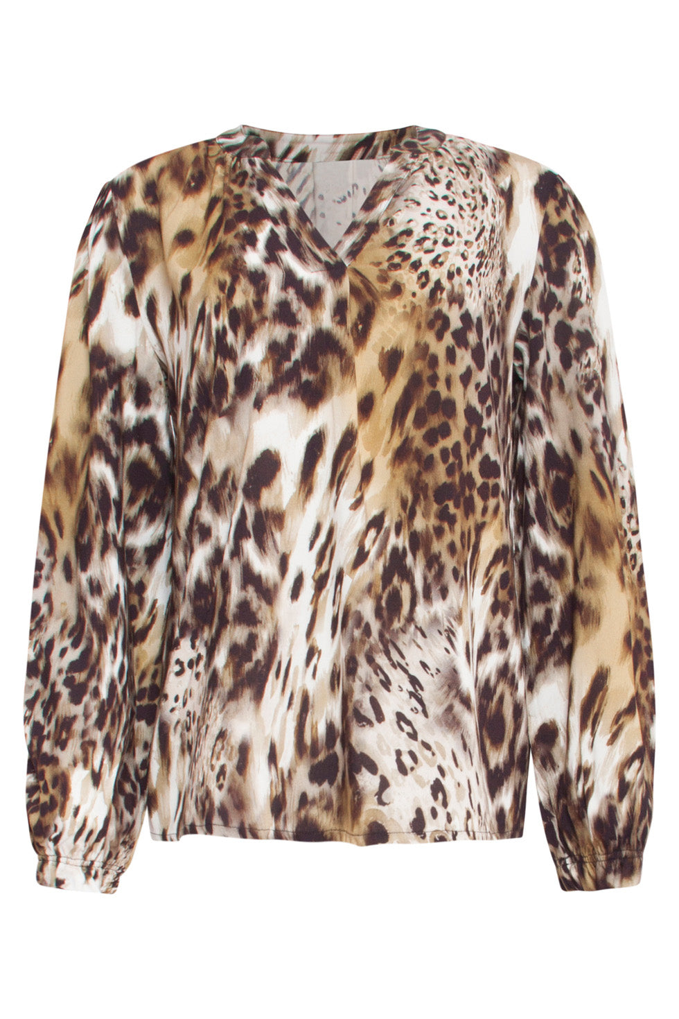 24655 Dierlijke Print Toptinten | Black - Muticolour