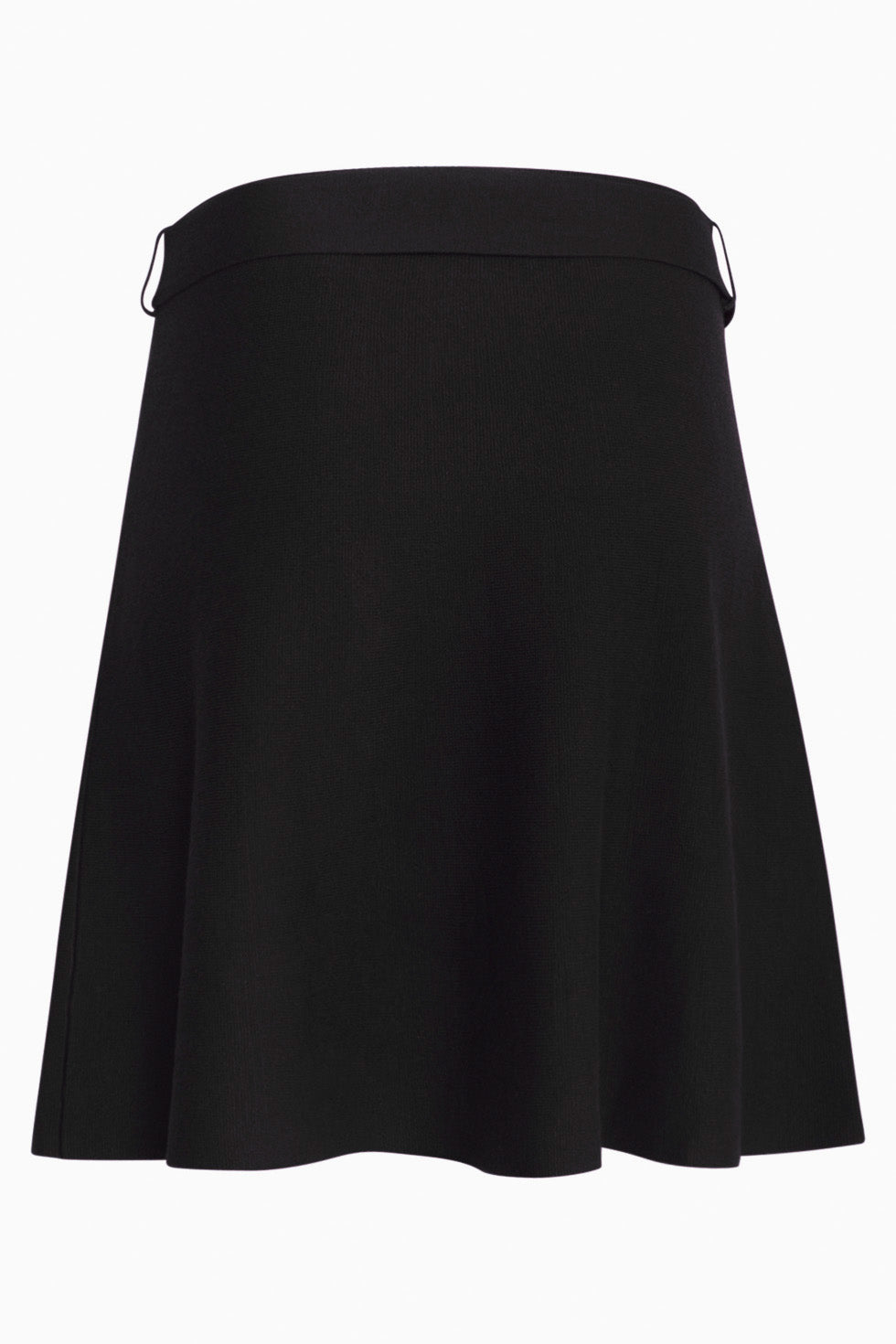 24706 Kort Gebreide E Rok | Black