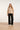 24708 Beige Korte Jas Met Grote Zakken | Sand