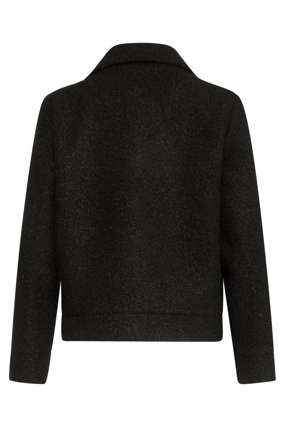 24708 E Korte Jas Met Grote Zakken | Black