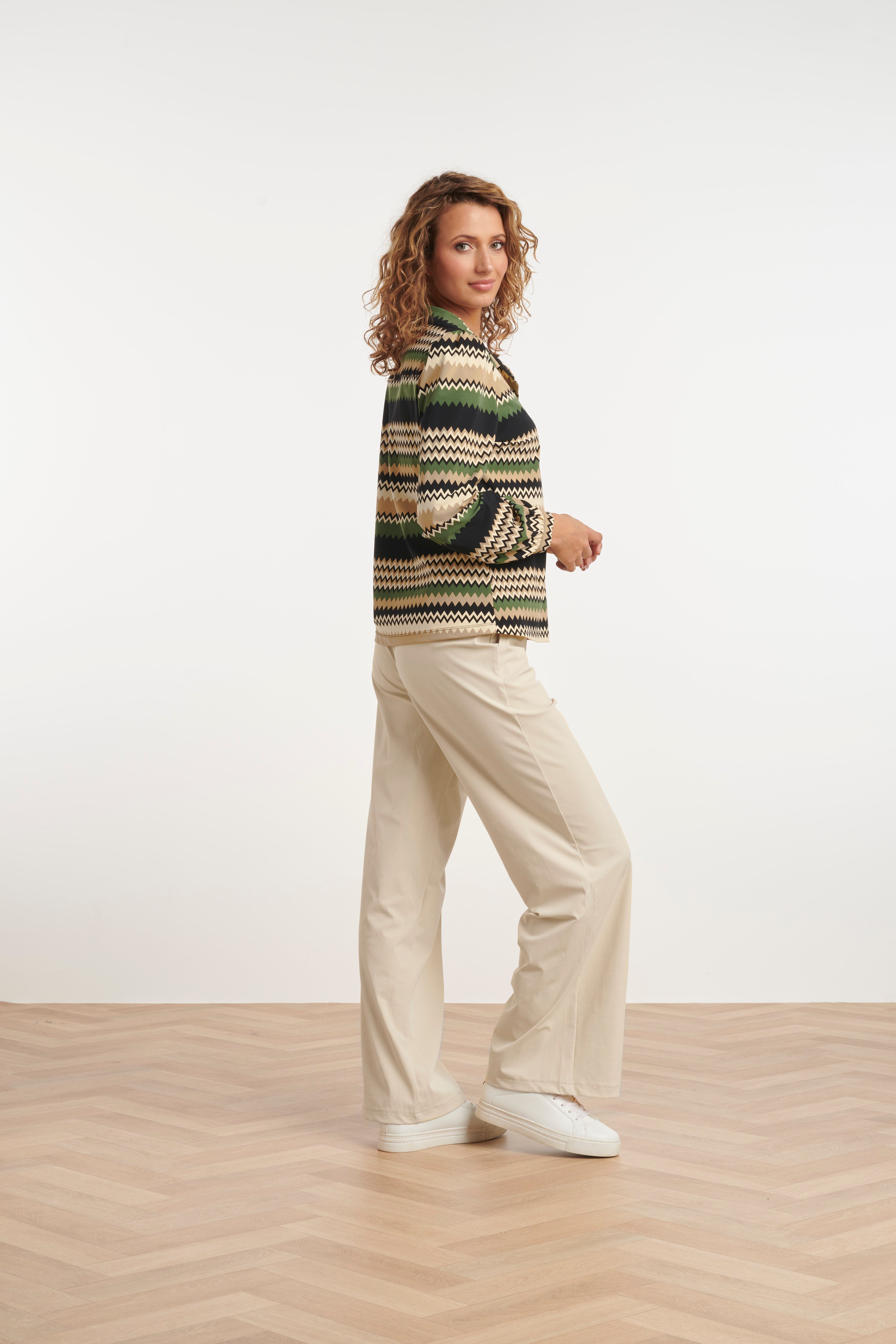 24730 Stijlvolle Travel Kwaliteit Broek | Off White