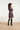 24802 Paarse Paisley Jurk Met en Jacquard | Black - Purple