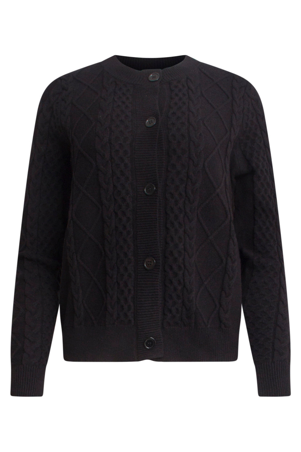 24915 e Gebreide Cardigan | Light Grey