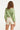 25006 Crinkle Top Met Lichtte Abstracte Print | Light Green - White