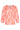 25008 Gestreepte V-Hals Satijn Top | Red - Muticolour