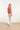 25008 Gestreepte V-Hals Satijn Top | Red - Muticolour