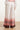 25018 Wide Leg Broekvintage Mauve Ombre | Off White - Old Pink