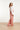 25020 Top Met Kraagvintage Mauve Ombre Print | Off White - Old Pink