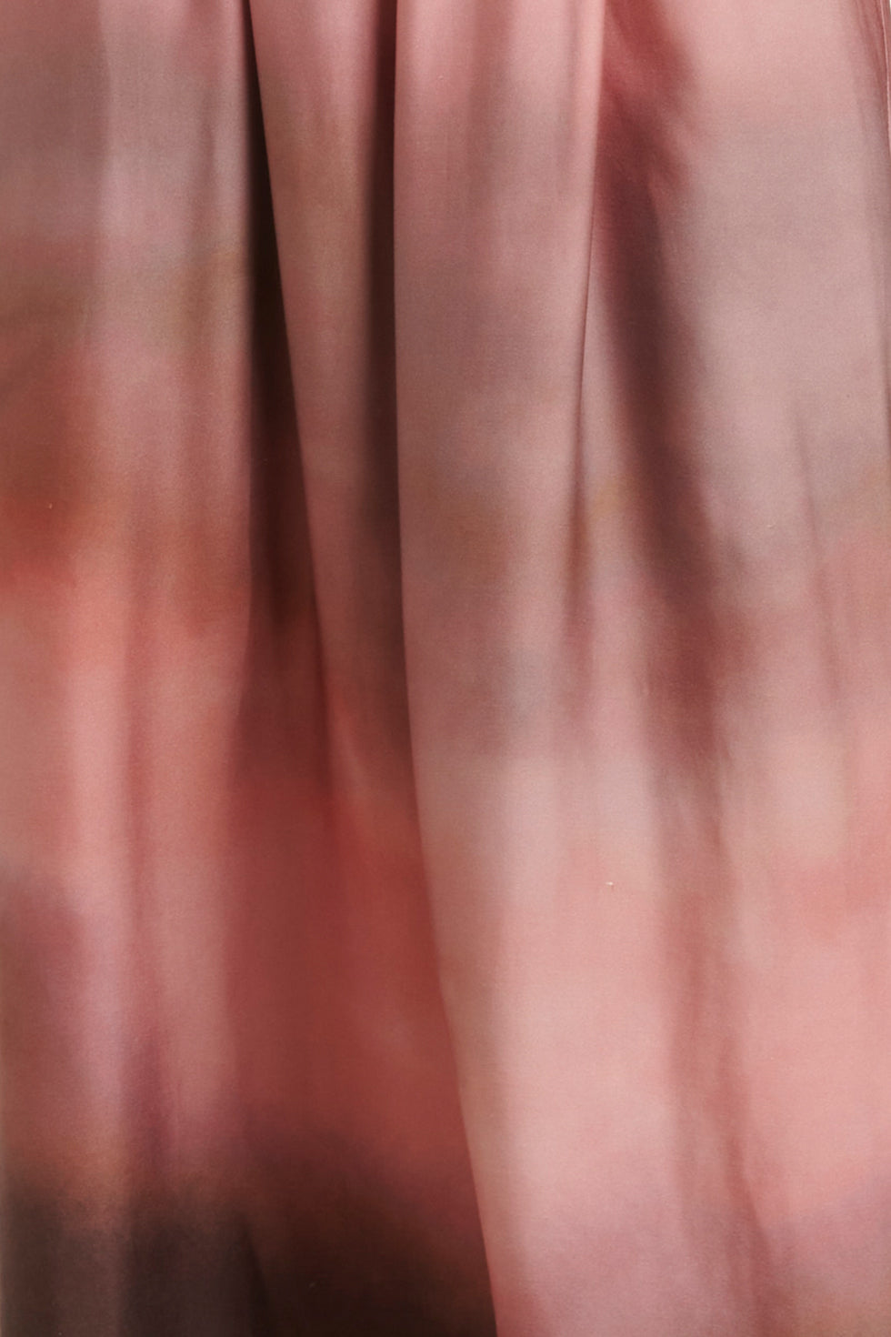 25021 Maxi Jurk Met Vintage Mauve Ombre Print | Off White-Old Pink