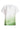 25023 Loose Fit V-Paneel Top Met Ombre Print | Off White - Light Green