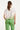 25023 Loose Fit V-Paneel Top Met Ombre Print | Off White - Light Green