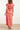 25026 Maxi Jurk Met V-Hals Met Fruitprint | Pink - Muticolour
