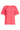 25040 Stretchy Rondhals Top Met Schelpprint | Red - Pink