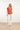 25055 Top Met V-Halspalmprint | Red - Muticolour