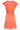 25075 Orange Aztec Print Chiffon Frilly Jurk | Orange - Pink