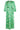 25082 Satin Maxi Jurk Met Te Dierenprint | Green - White