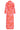 25086 Summer Maxi Shirt Jurk Met Dierenprint | Pink - Orange