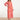 25086 Summer Maxi Shirt Jurk Met Dierenprint | Pink - Orange