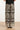 25089 E Te Satijnen Ornamentele Geprinte Broek | Off White - Black