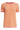 25096 Peach Knitted Top Met Contrasterende Rand | Peach - Pink
