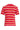 25097 Multicoloured Zigzag Knitted Top | Red - Muticolour