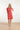 25098 Multicoloured Zigzag Knitted Jurk | Red - Muticolour