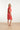 25098 Multicoloured Zigzag Knitted Jurk | Red - Muticolour