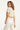 25104 Gebreid Kort Vest | Sand