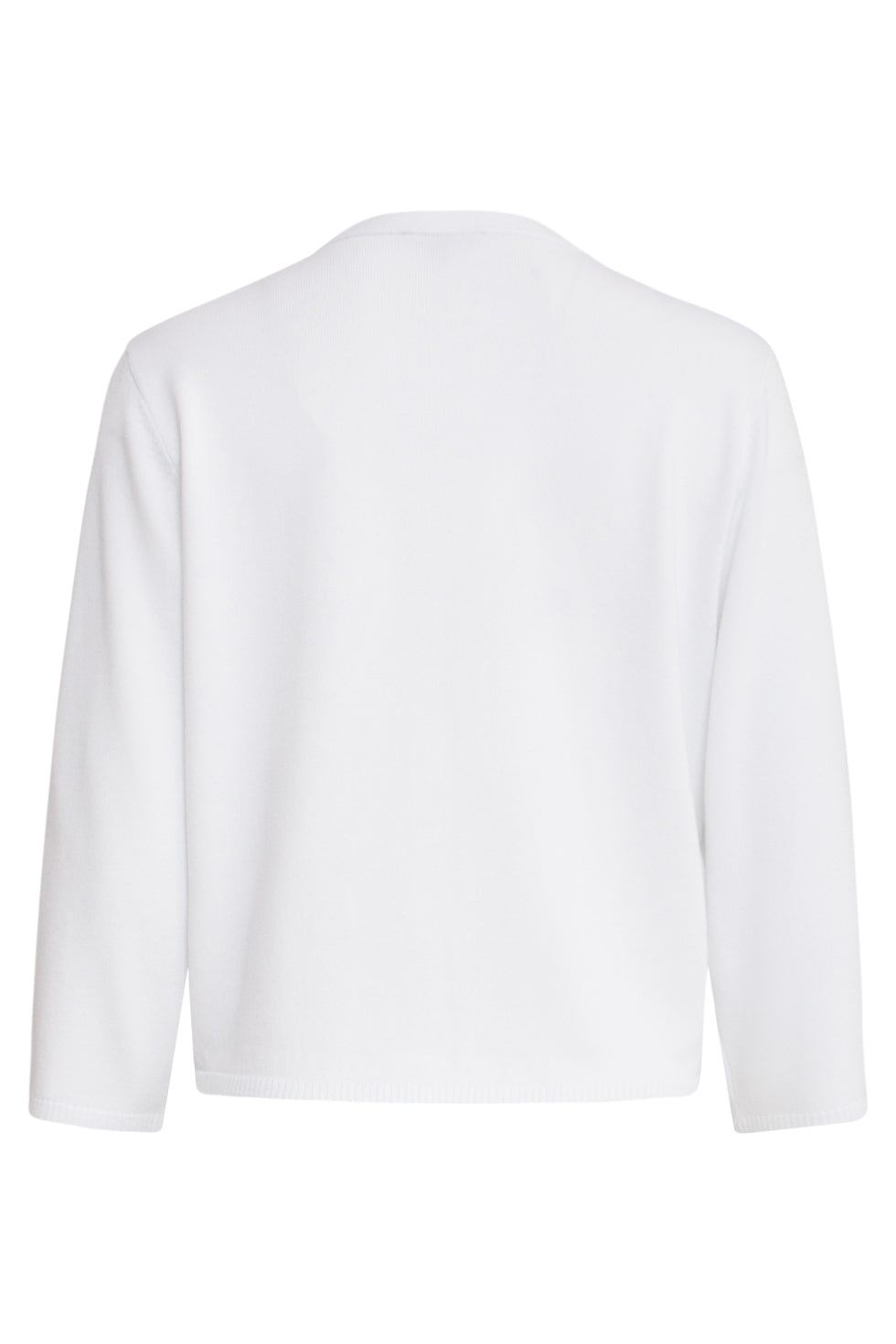 25105 Te Zachte Gebreide Bolero | White