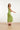 25106 Licht Gebreide Strappy Midi-Jurk | Light Green