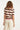 25109 Gebreide Trui Met , Colourblock | Old Pink - Muticolour