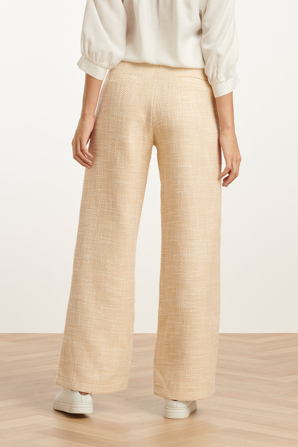 25114 Tweed Zomerbroek | Sand