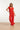 25116 Stretchy Crinkle Jumpsuit | Red