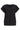 25120 Stretchy Crinkle Top Met V-Hals | Black