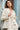 25130 Te Pinstripe Linnen Blazer | White - Black