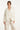 25130 Te Pinstripe Linnen Blazer | White - Black