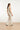 25131 Te Pinstripe Linnen Broek | White - Black