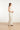 25132 Te Linnen Waistcoat | White - Black