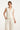 25132 Te Linnen Waistcoat | White - Black