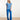 25140 Cobalt Wide Straight Leg Stretch Broek | Cobalt