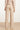 25140 Wide Straight Leg Stretch Broek | Sand