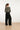 25141 E Rayon Satin Broek | Black